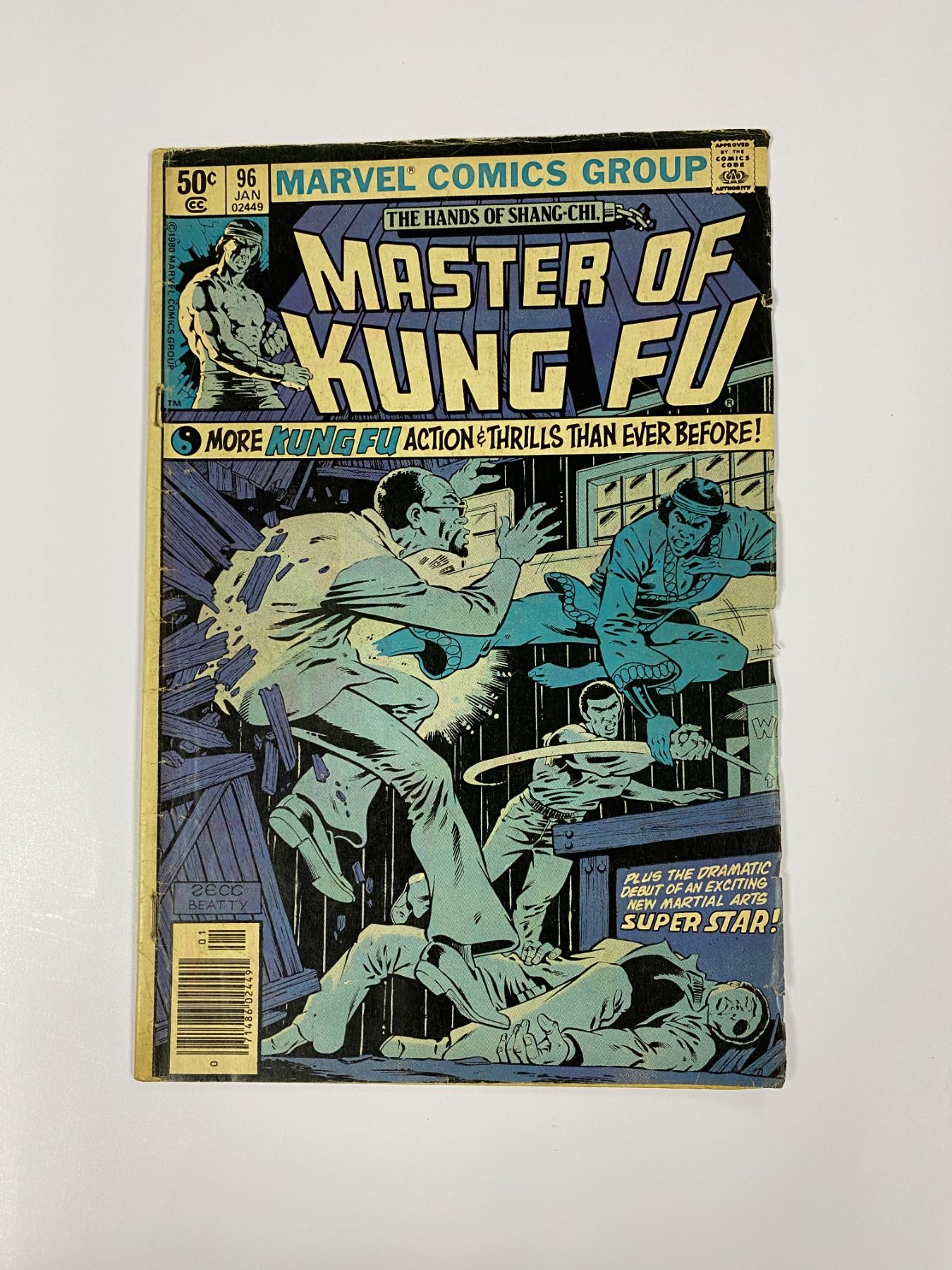 Master Kung Fu #96 Vintage Marvel Comic