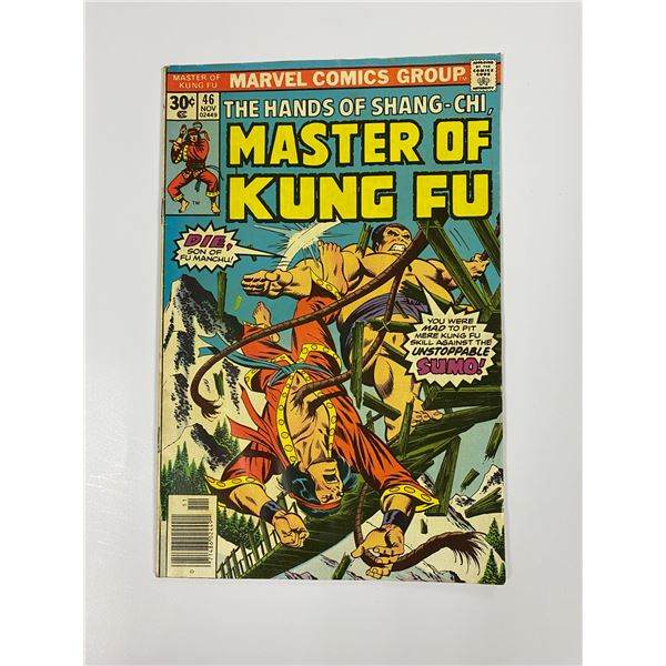 Master Kung Fu #46 Vintage Marvel Comic