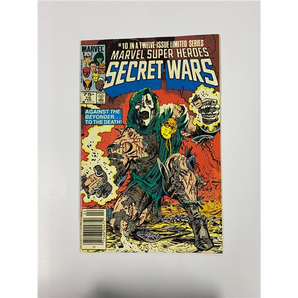 Secret Wars #10 Vintage Marvel Comic