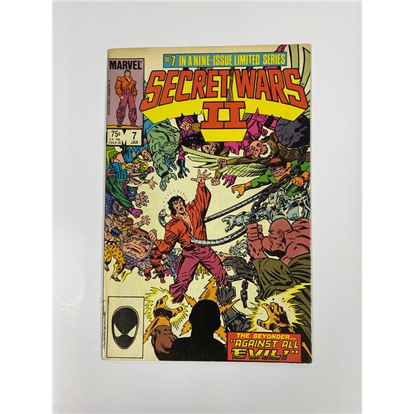 Secret Wars #7 Vintage Marvel Comic