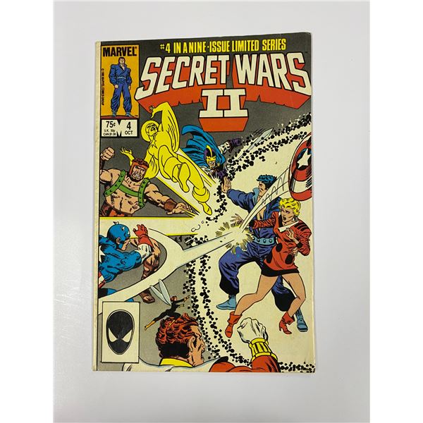 Secret Wars #4 Vintage Marvel Comic