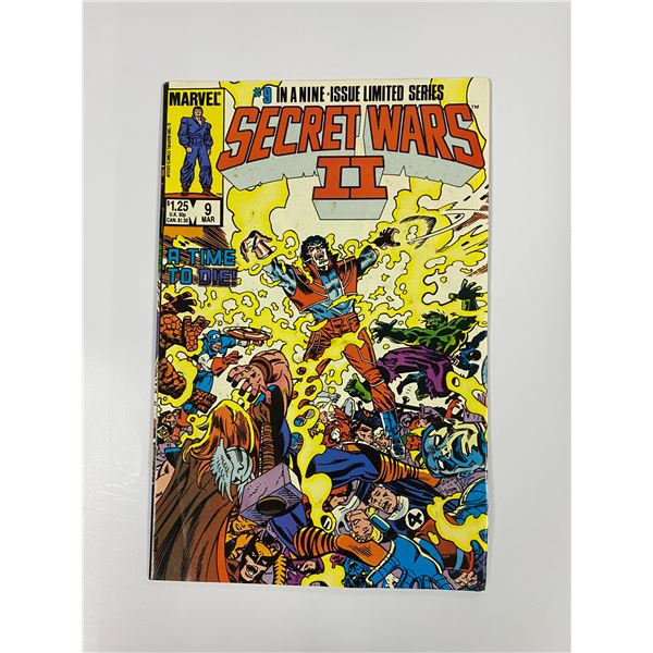 Secret Wars #9 Vintage Marvel Comic