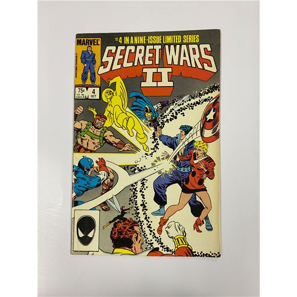 Secret Wars #4 Vintage Marvel Comic