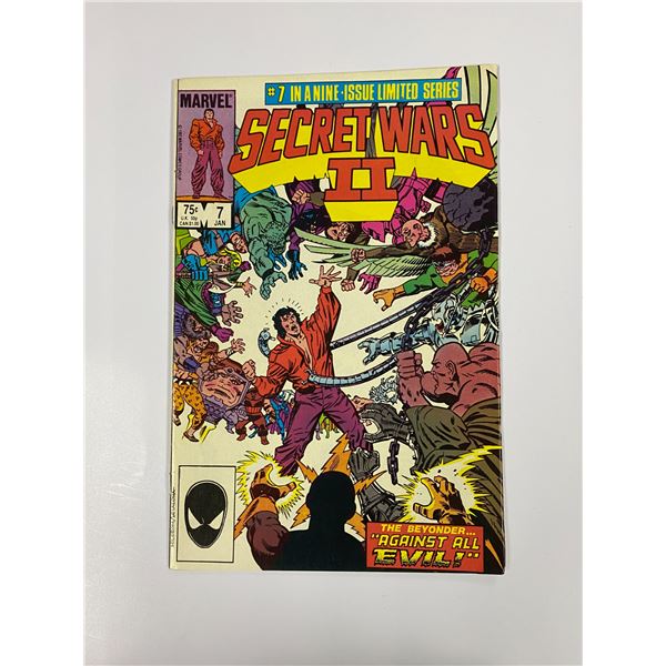 Secret Wars #7 Vintage Marvel Comic