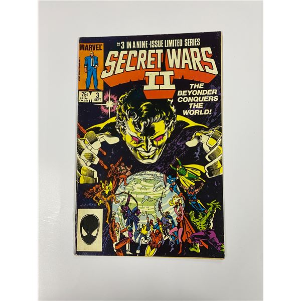 Secret Wars #3 Vintage Marvel Comic