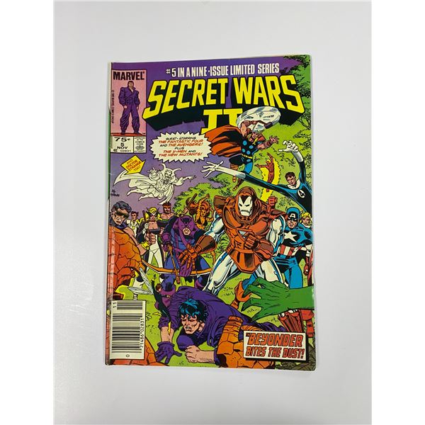 Secret Wars #5 Vintage Marvel Comic