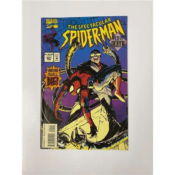 Spiderman #221 Vintage Marvel Comic