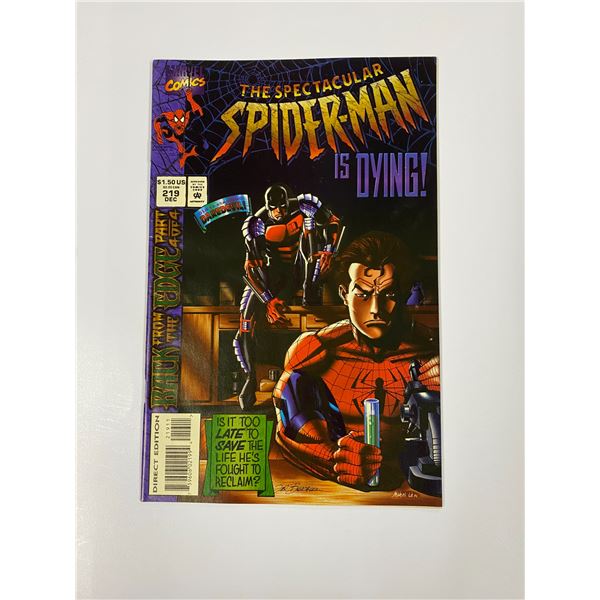 Spiderman #219 Vintage Marvel Comic