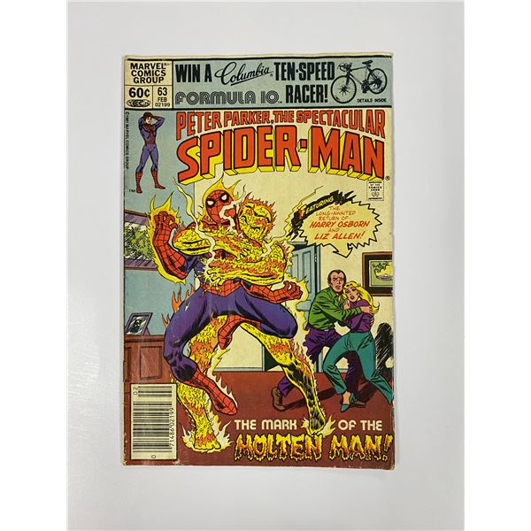 Spiderman #63 Vintage Marvel Comic