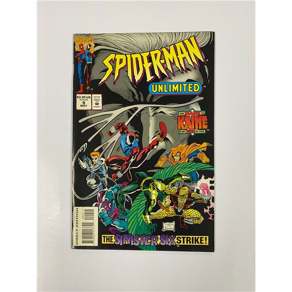 Spiderman #9 Vintage Marvel Comic