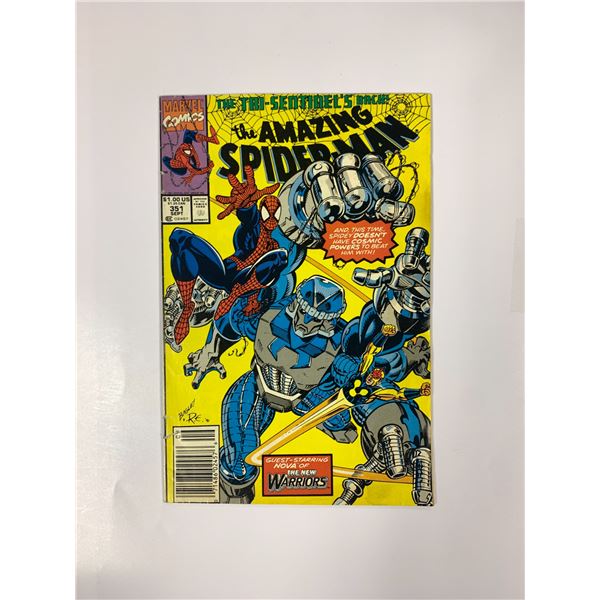 Spiderman #351 Vintage Marvel Comic