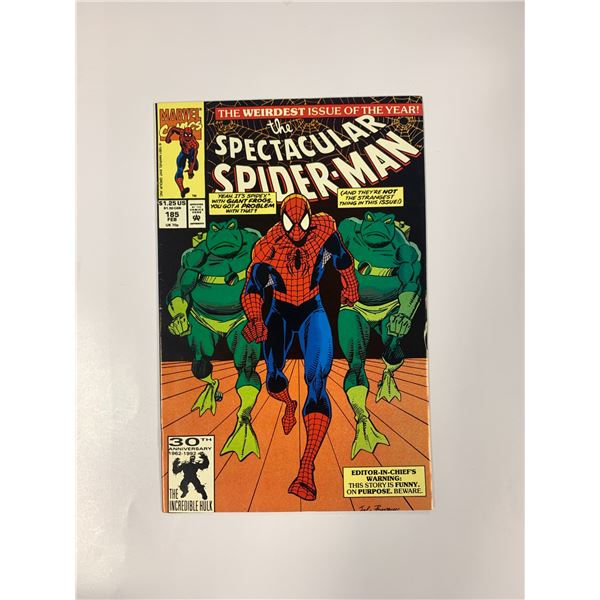 Spiderman #185 Vintage Marvel Comic