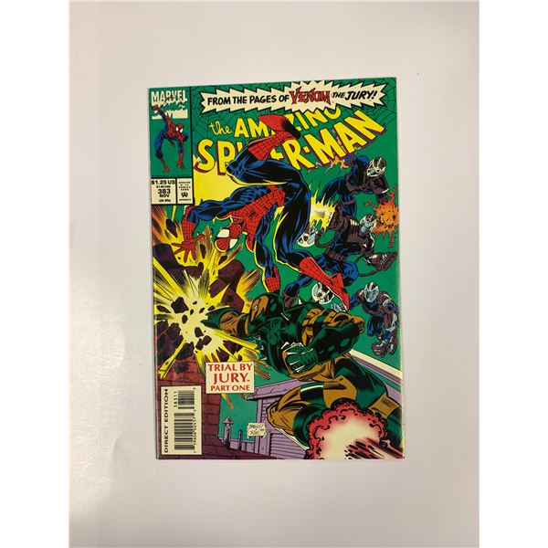Spiderman #383 Vintage Marvel Comic