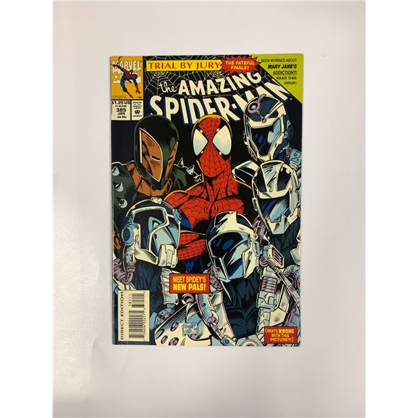 Spiderman #385 Vintage Marvel Comic