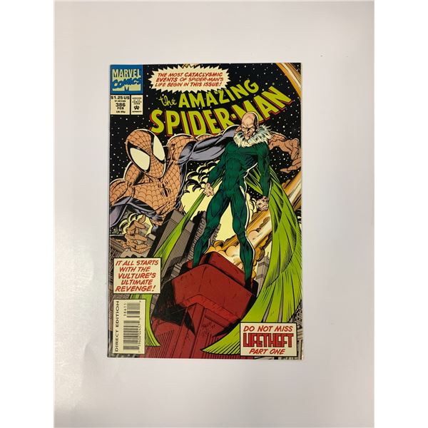 Spiderman #386 Vintage Marvel Comic