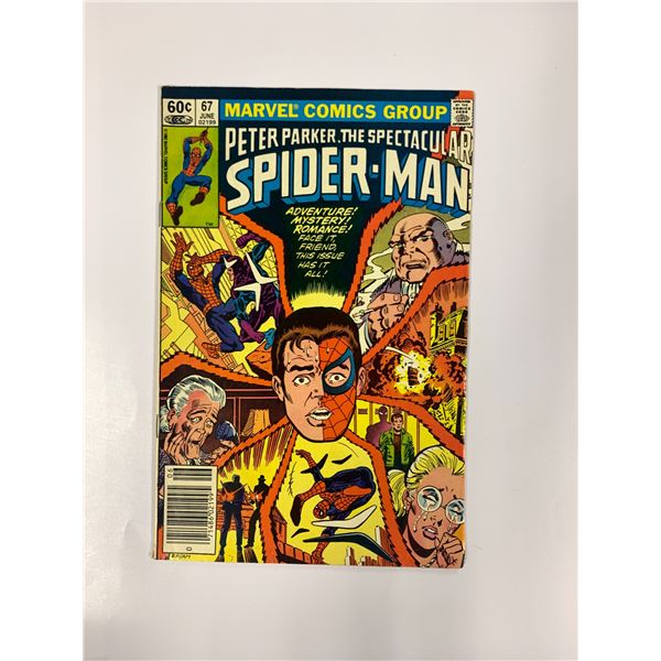 Spiderman #67 Vintage Marvel Comic