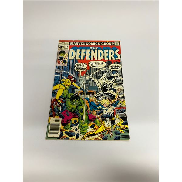 Defenders #49 Vintage Marvel Comic