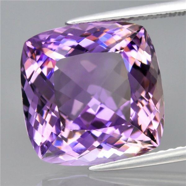 Twinkling! 9.63ct VS Cushion Natural Untreated Yellow & Purple Ametrine, Brazil
