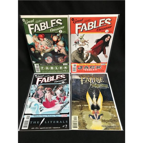 GREAT FABLES COMIC BOOK LOT