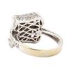 Image 3 : 2.02 ctw Diamond Ring - 18KT White Gold