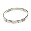 Image 3 : Cartier White Gold Love Bracelet