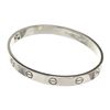 Image 4 : Cartier White Gold Love Bracelet