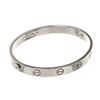 Image 5 : Cartier White Gold Love Bracelet