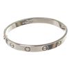 Image 8 : Cartier White Gold Love Bracelet
