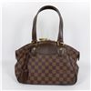 Image 1 : Louis Vuitton Damier Ebene Canvas Leather Verona PM Shoulder Bag