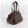 Image 2 : Louis Vuitton Damier Ebene Canvas Leather Verona PM Shoulder Bag