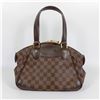 Image 4 : Louis Vuitton Damier Ebene Canvas Leather Verona PM Shoulder Bag