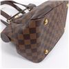 Image 9 : Louis Vuitton Damier Ebene Canvas Leather Verona PM Shoulder Bag