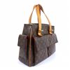 Image 2 : Louis Vuitton Brown Monogram Canvas Leather Multipli Cite Tote Bag