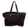 Image 1 : Fendi Black Canvas Selleria Tote Bag