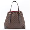Image 2 : Louis Vuitton Damier Ebene Canvas Leather Hampstead PM Tote Bag