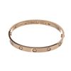 Image 2 : Cartier Rose Gold Love Bracelet with Diamonds 17