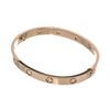Image 4 : Cartier Rose Gold Love Bracelet with Diamonds 17