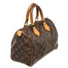 Image 2 : Louis Vuitton Brown Monogram Canvas Speedy 25cm Satchel Bag