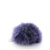Image 3 : Fendi Monster Bug Bag Charm Fur with Leather Purple