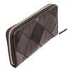 Image 3 : Coach Black Metallic Leather Patchwork Zippy Wallet