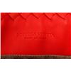 Image 5 : Bottega Veneta Red Lambskin Leather Intrecciato Leather XL Nappa Shopper Tote Ba