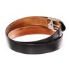 Image 3 : Louis Vuitton Black Silver Epi Leather Belt