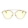 Image 1 : Christian Dior Yellow So Real Pop Aviator Tortoise Acetate and Metal Sunglasses