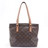 Image 1 : Louis Vuitton Brown Monogram Canvas Leather Cabas Piano Tote Bag