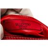 Image 7 : Valentino Red Leather Feather Va Va Voom Clutch