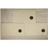 Image 2 : 3 FIRST DAY ISSUE ENVELOPES WITH JEFFERSON NICKELS