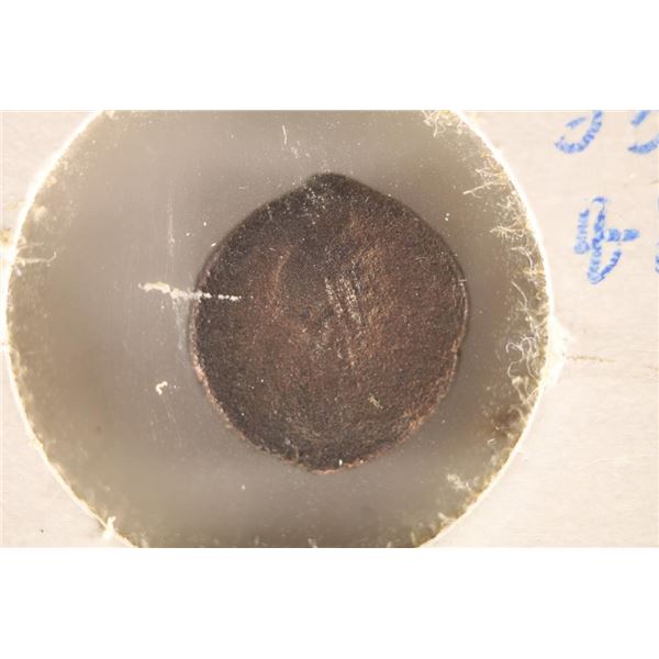 CIRCA 581 AD. THEODOSIUS I ANCIENT COIN