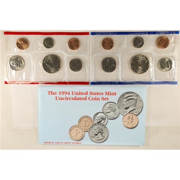 1994 US MINT SET (UNC) P/D (WITH ENVELOPE)