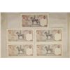 Image 2 : 5-1980'S THAILAND 10 BAHT CRISP UNC BILLS: 4 HAVE