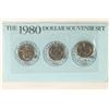 Image 1 : 1980-P/D/S SBA DOLLAR SOUVENIR SET IN ENVELOPE